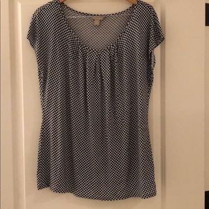 Banana Republic polka dot  shirt
